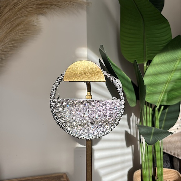 💎💎💎NWT Mini Diamond Circle Clutch 💎💎💎 - Picture 6 of 15